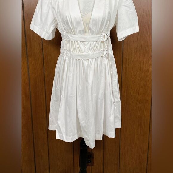 ALTUZARRA Malik Plunging D-Ring Mini Dress size 38/us szie 6 - Picture 8 of 13